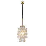 Подвесной светильник с декором из натуральной морской ракушки Iridescent Light варинант исполнения - 2 | Loft Concept в Санкт-петербурге