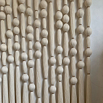 Панно на стену из хлопковых нитей White Morse Wall Hanging  варинант исполнения - 2 | Loft Concept в Санкт-петербурге