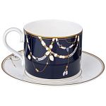 Чайный набор из фарфора с изображением лошадей на 6 персон 12 предметов Porcelain Horse Set варинант исполнения - 2 | Loft Concept в Санкт-петербурге