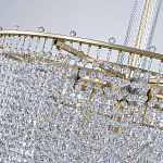 Люстра многоярусная с каскадами кристаллов Crystal Rains варинант исполнения - 8 | Loft Concept в Санкт-петербурге