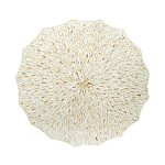 Стол кофейный с отделкой раковинами устриц Coastal Charm варинант исполнения - 3 | Loft Concept в Санкт-петербурге