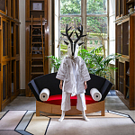 Дизайнерский диван с двумя подушками-валиками Poltronova Mitzi Sofa варинант исполнения - 6 | Loft Concept в Санкт-петербурге