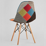 Стул с обивкой в технике пэчворк DSW варинант исполнения - 5 | Loft Concept в Санкт-петербурге