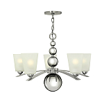 Люстра с матовыми конусными плафонами и декоративными элементами в форме шаров Hinkley варинант исполнения - 10 | Loft Concept в Санкт-петербурге