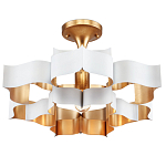 Люстра фигурная в сочетании белого и золотого цвета Shapes Inspired by Nature варинант исполнения - 2 | Loft Concept в Санкт-петербурге