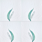 Плитка с узором Ландыш варинант исполнения - 1 | Loft Concept в Санкт-петербурге