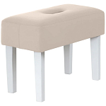 Мягкий пуф на белых ножках Winton Pouf варинант исполнения - 12 | Loft Concept в Санкт-петербурге