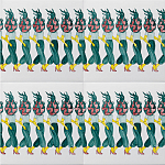 Плитка дизайнерская Фруктовый лес варинант исполнения - 1 | Loft Concept в Санкт-петербурге