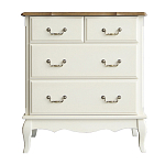 Комод с 4-мя большими ящиками из массива берёзы Interiors Romance варинант исполнения - 2 | Loft Concept в Санкт-петербурге