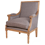 Кресло William Classical Armchair grey flax варинант исполнения - 3 | Loft Concept в Санкт-петербурге