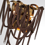 Бра с изогнутыми металлическими лентами и цепочками Atlantis Chain варинант исполнения - 4 | Loft Concept в Санкт-петербурге