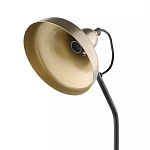 Настольная лампа с плафоном в форме купола в сочетании черного и золотистого цвета Minimalist Execution варинант исполнения - 4 | Loft Concept в Санкт-петербурге