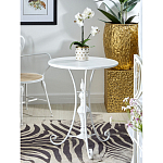 Столик белый кованный в прованском стиле Vaucluse варинант исполнения - 4 | Loft Concept в Санкт-петербурге