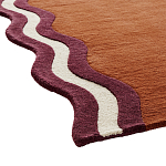 Ковер с оригинальной волнистой отделкой Woven from Wool варинант исполнения - 2 | Loft Concept в Санкт-петербурге