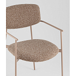 Стул Doe с подклокотниками коричневый варинант исполнения - 2 | Loft Concept в Санкт-петербурге