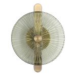 Бра с круглым стеклянным плафоном Gingham варинант исполнения - 7 | Loft Concept в Санкт-петербурге