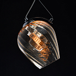 Подвесной светильник со стеклянном плафоном в форме бокала Kaleido варинант исполнения - 5 | Loft Concept в Санкт-петербурге