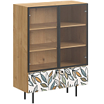 Витрина с изображением на дверцах Elise Cupboard варинант исполнения - 8 | Loft Concept в Санкт-петербурге