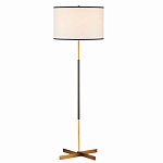 Торшер с тканевым абажуром в форме цилиндра Pinwheel Shape Base варинант исполнения - 1 | Loft Concept в Санкт-петербурге