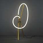 Настольный светильник Crochet Brass 3000К 15Вт варинант исполнения - 2 | Loft Concept в Санкт-петербурге