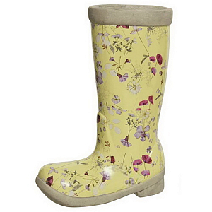 Ваза Vase Boot yellow