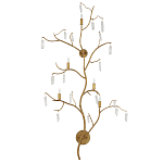 Бра с каркасом в виде веток усыпанных кристаллами Branches with Crystals варинант исполнения - 3 | Loft Concept в Санкт-петербурге