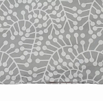 Постельное белье серого цвета с рисунком 200х220 см Blossom Essence варинант исполнения - 2 | Loft Concept в Санкт-петербурге