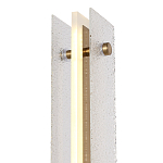 Торшер с прямоугольным плафоном с эффектом морозного стекла Freezing варинант исполнения - 4 | Loft Concept в Санкт-петербурге