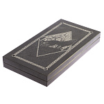 Подарочные нарды из натурального камня с гравировкой Backgammon from Stone варинант исполнения - 8 | Loft Concept в Санкт-петербурге