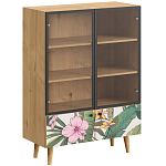 Витрина с изображением на дверцах Elise Cupboard варинант исполнения - 10 | Loft Concept в Санкт-петербурге