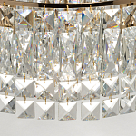 Потолочный светильник круглый с прозрачными подвесками Lunet варинант исполнения - 8 | Loft Concept в Санкт-петербурге