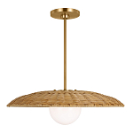 Люстра круглая из ротанга Long Lasting Chandelier варинант исполнения - 1 | Loft Concept в Санкт-петербурге