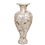 Торшер из перламутра в виде вазы Indonesian Vase варинант исполнения - 2 | Loft Concept в Санкт-петербурге