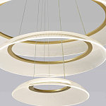 Люстра подвесная с 3-мя кольцевыми светодиодными лампами Catcher варинант исполнения - 3 | Loft Concept в Санкт-петербурге