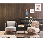 Дизайнерский комод чёрный с фактурным фасадом Billy варинант исполнения - 2 | Loft Concept в Санкт-петербурге