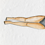 Плитка с узором Рыба Русалка варинант исполнения - 4 | Loft Concept в Санкт-петербурге