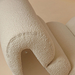 Кресло мягкое без подлкотников White Sheepskin Armchair варинант исполнения - 3 | Loft Concept в Санкт-петербурге