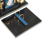 Настольный письменный набор из лазурита с декором в виде льва Golden Lion варинант исполнения - 3 | Loft Concept в Санкт-петербурге