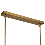 Люстра линейная полукруглой формы Wooden Horseshoe варинант исполнения - 5 | Loft Concept в Санкт-петербурге