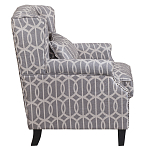 Кресло Henry Armchair grey velour варинант исполнения - 2 | Loft Concept в Санкт-петербурге