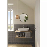 Зеркало круглое с асимметрией Light Reflection варинант исполнения - 2 | Loft Concept в Санкт-петербурге