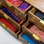 Комод с выдвижными ящиками и фактурным фасадом Termite варинант исполнения - 2 | Loft Concept в Санкт-петербурге