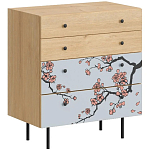 Комод с принтом на ящиках Elise Chest of Drawers варинант исполнения - 6 | Loft Concept в Санкт-петербурге