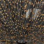 Люстра в форме колокола с декором из тонких железных нитей Jagged Pattern варинант исполнения - 2 | Loft Concept в Санкт-петербурге