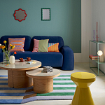 Настенное зеркало с волнистой рамой Mune Mirror Red варинант исполнения - 5 | Loft Concept в Санкт-петербурге