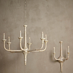 Люстра из дерева в форме подсвечника Coastal Aesthetics варинант исполнения - 6 | Loft Concept в Санкт-петербурге