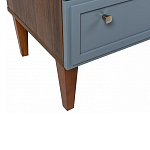 Комод серый из массива бука с 3-мя ящиками Wenge Light варинант исполнения - 4 | Loft Concept в Санкт-петербурге