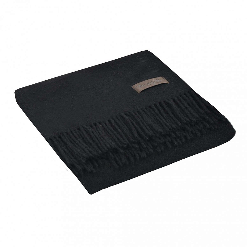 Плед DALIA 0199 Marzotto Черный в Санкт-петербурге | Loft Concept 