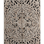 Шкаф с орнаментом ручная резьба из дерева Indian Antique Furniture  варинант исполнения - 1 | Loft Concept в Санкт-петербурге