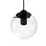Подвесной светильник Selene Glass Ball Ceiling Lights Black  40 cm варинант исполнения - 3 | Loft Concept в Санкт-петербурге